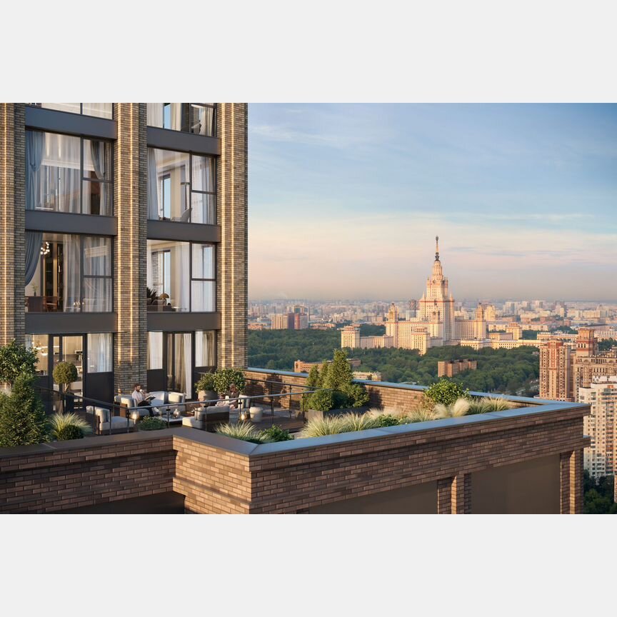 1-к. квартира, 54,2 м², 46/52 эт.