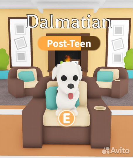 Петы в адопт FR Dalmatian / фр Далматинец Adopt Me