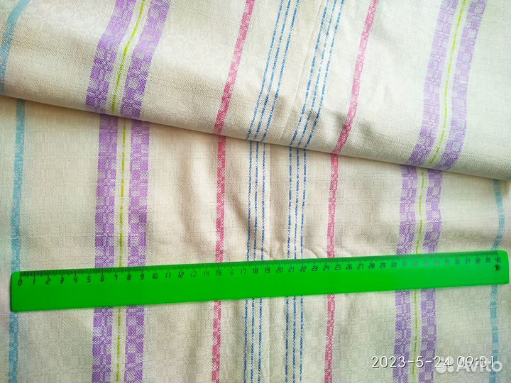 Ткань на отрез, полотенце лён СССР