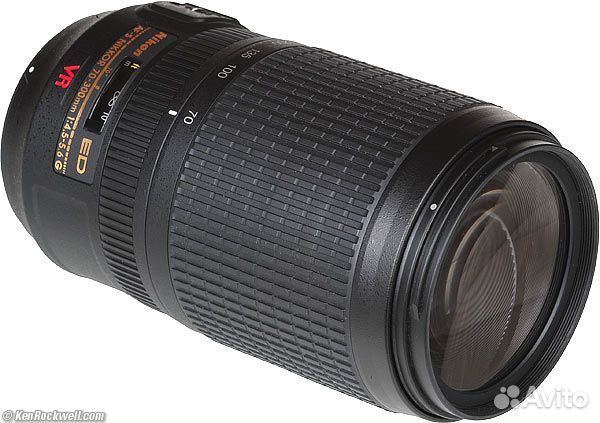 Nikon AF-S 70-300 MM F4.5.5.6 G VR (Абсолютно нов