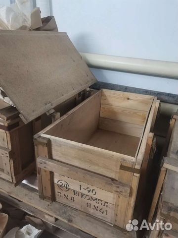 Ящик военный деревянный