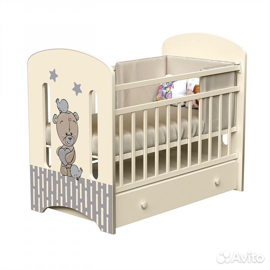 Кровать Love Me (маятник, ящик)