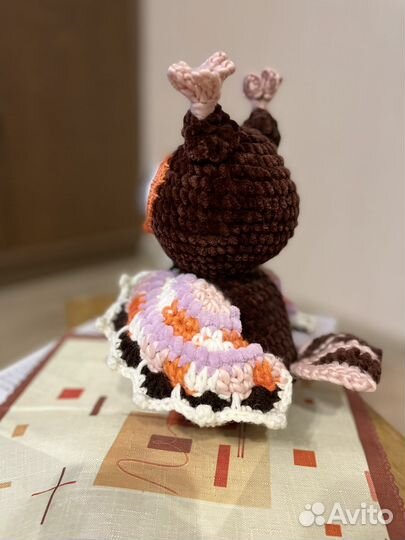 Мягкая игрушка сова ручной работы