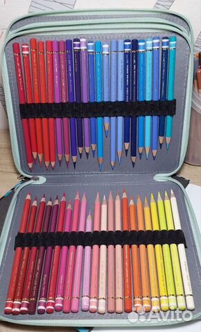Faber castell polychromos 73 шт карандаши цветные