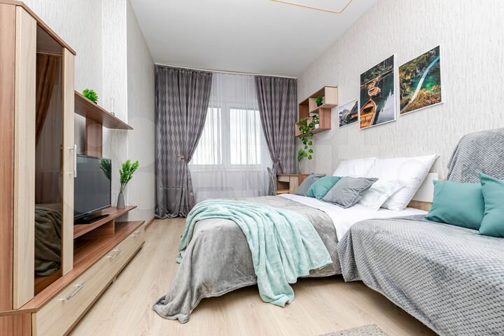 1-к. квартира, 41 м², 21/25 эт.