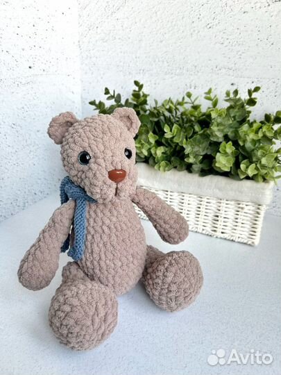 Вязанный мишка