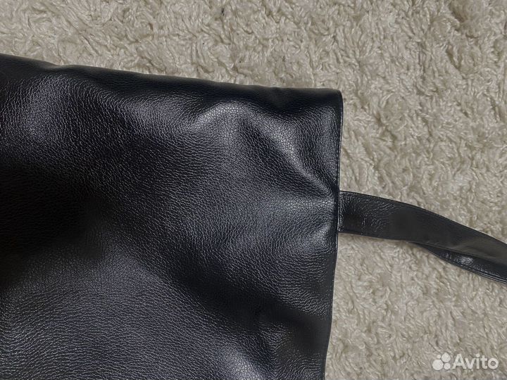 Сумка шопер кожаная
