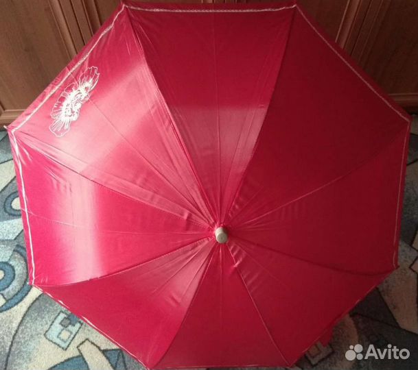 Зонт трость, женский, новый