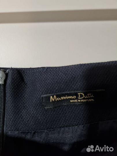 Костюм пиджак юбка massimo dutti xs-s