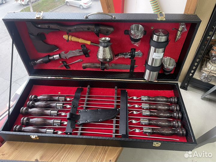 Шашлычный набор булат термос