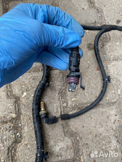 Проводка вентилятора радиатора с датчиком Astra J