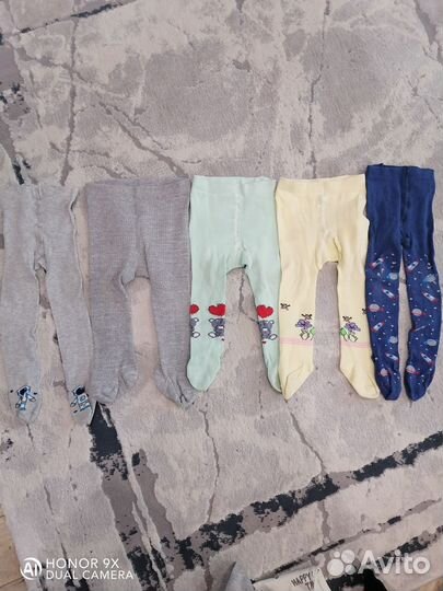 Колготки на малыша р 68-74