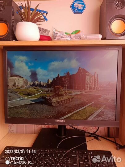 Монитор samsung syncmaster s22a450mw