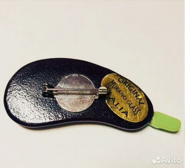 Винтажная брошь ручной работы