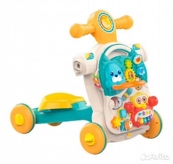 Игровой развивающий центр-ходунки 4в1