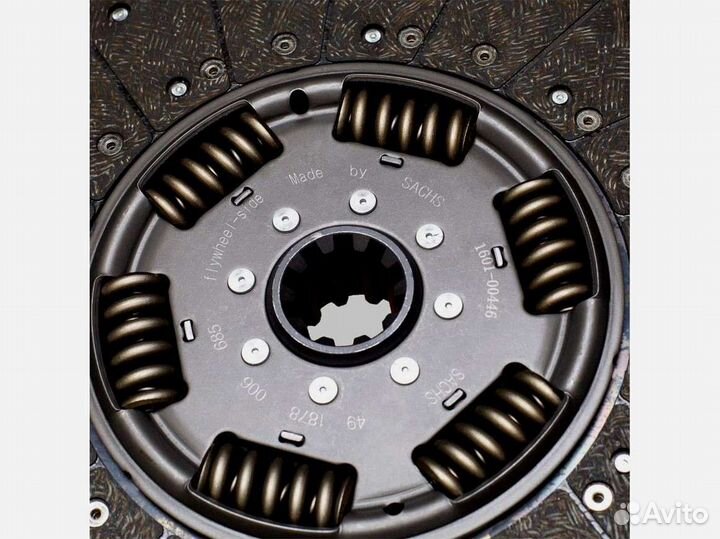 Диск сцепления ведомый ямз sachs