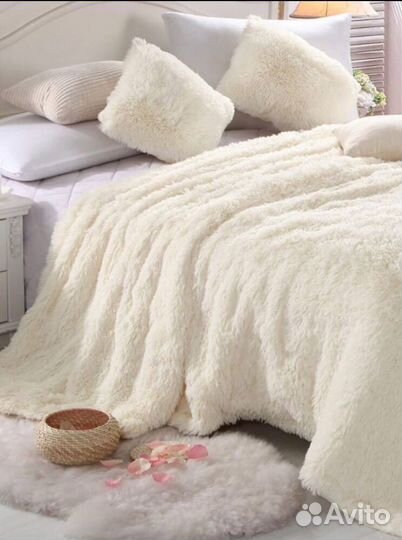 Плед травка