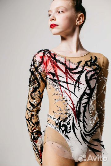 Костюм для художественной гимнастики 122 128