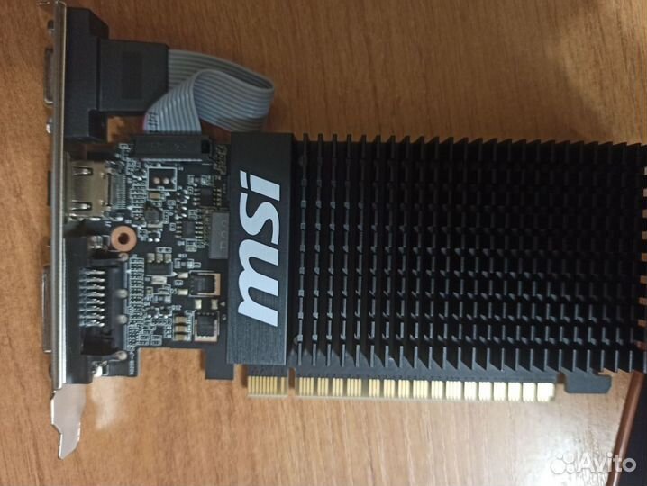 Видеокарта MSI GeForce GT 710 1GD3H LP