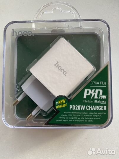 Зарядное устройство Type-C Hoco C76A Plus PD20W