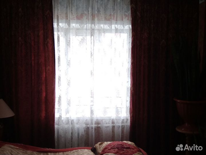 Комплект штор и покрывало