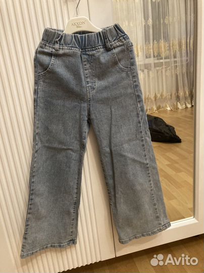 Джинсы для девочки 110