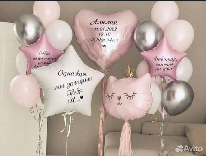 Воздушные шары, наборы с доставкой