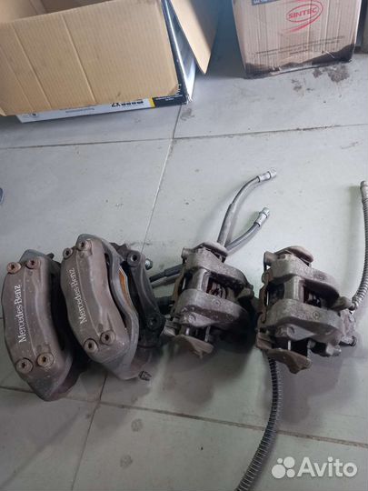 Тормозные суппорта Мерседес 220,рестайлинг