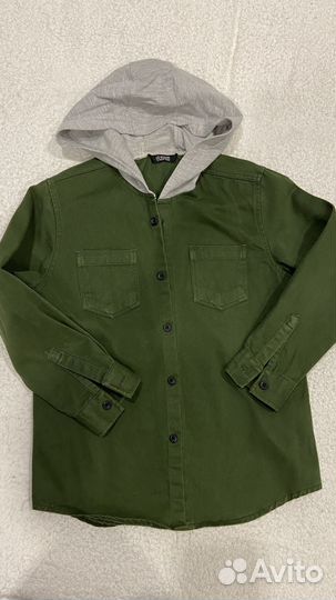 Рубашка джинсовая 116-122