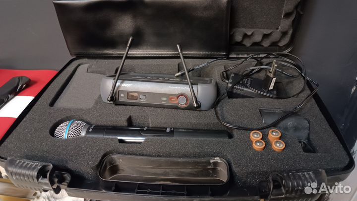 Микрофон Shure beta 58a радиосистема