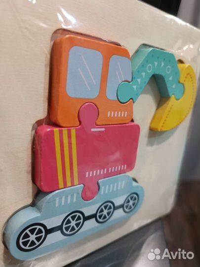 Пазлы деревянные