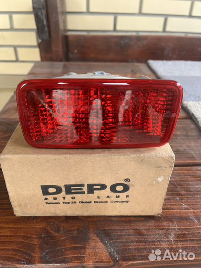 Фонарь противотуманный в задний бампер Lancer 9