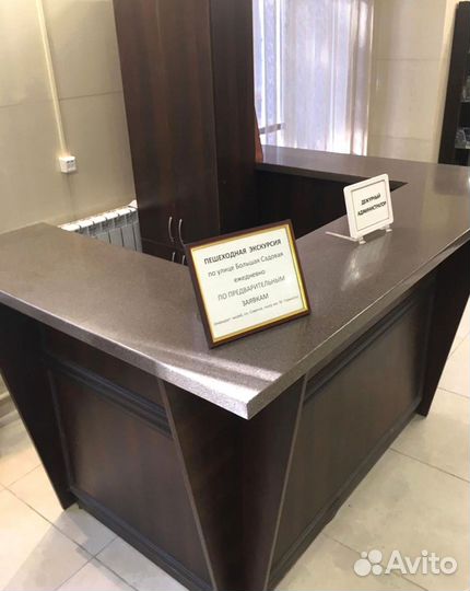 Барная стойка для кафе кварцевого агломерата