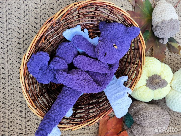 Плюшевый дракон комфортер