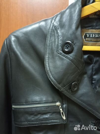 Куртка кожаная женская 48 50 размер