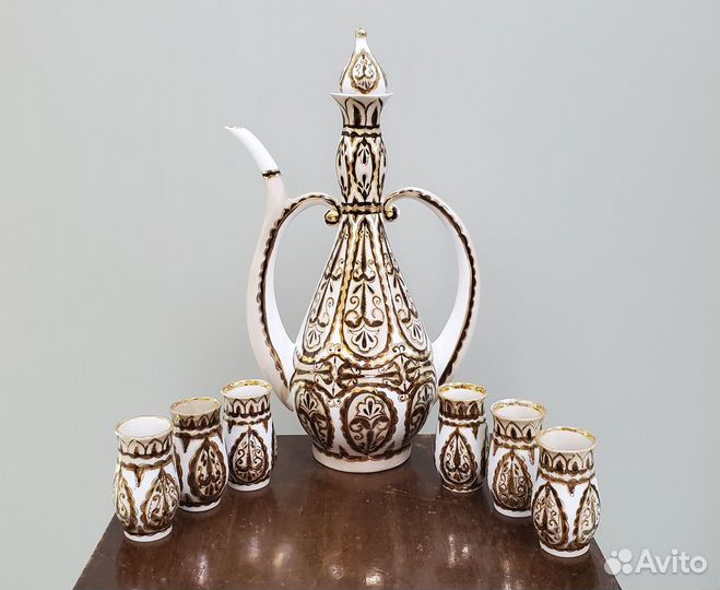 Сервиз коньячный водочный СССР Кисловодск