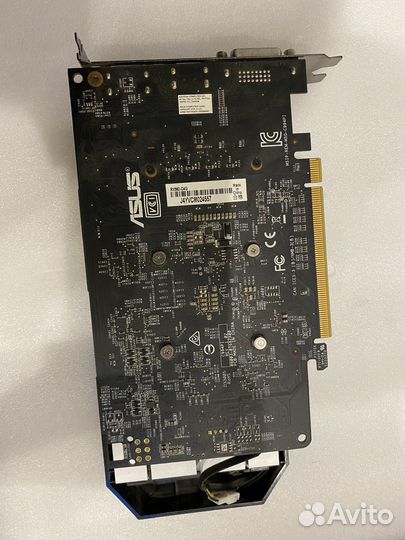 Видеокарта Asus Rx 560 4 gb