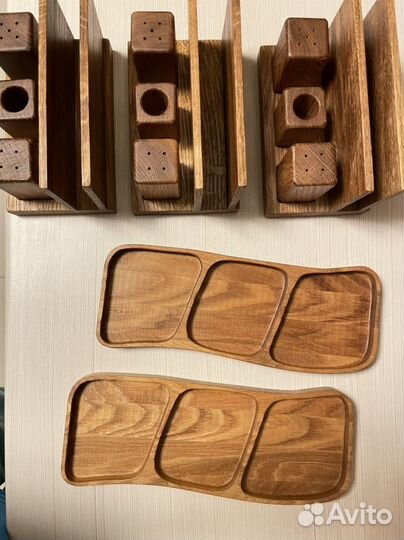 Менажница деревянная