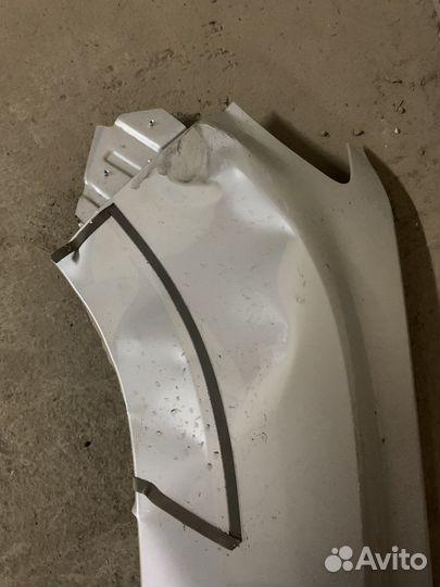 Крыло переднее левое renault duster