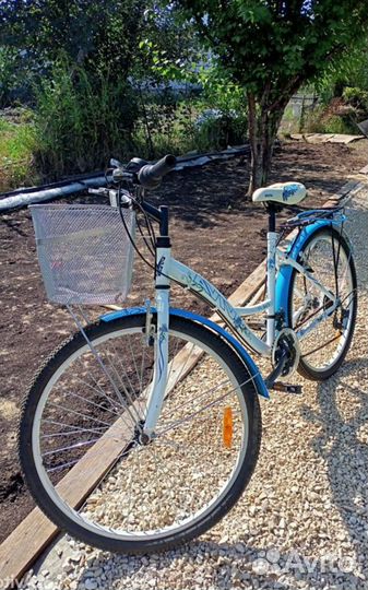 Велосипед женский,взрослый,до180см и до110кг