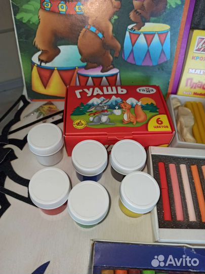 Набор творчества пастель краски+