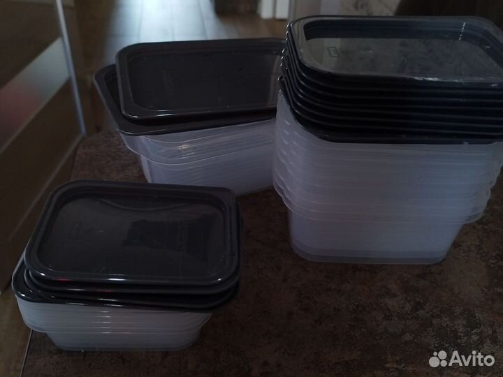Контейнеры пищевые, набор 15 шт