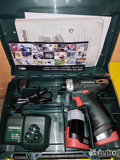 Шуруповерт Metabo PowerMaxx BS Basic 600984500