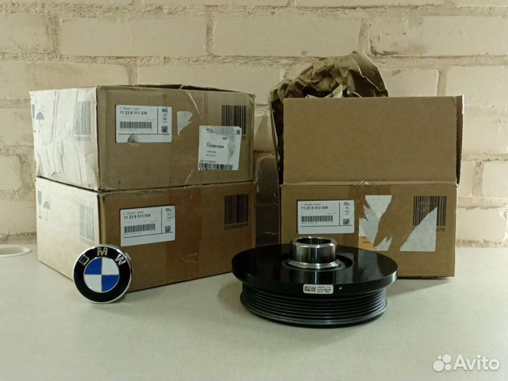 11238513539 Демпфер крутильный колебаний BMW N47S1