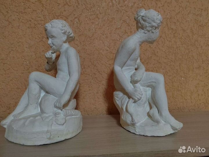 Статуэтка скульптура из гипса ручная работа