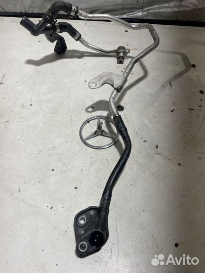 Патрубок охлаждения турбины Мерседес 166 x166 M278