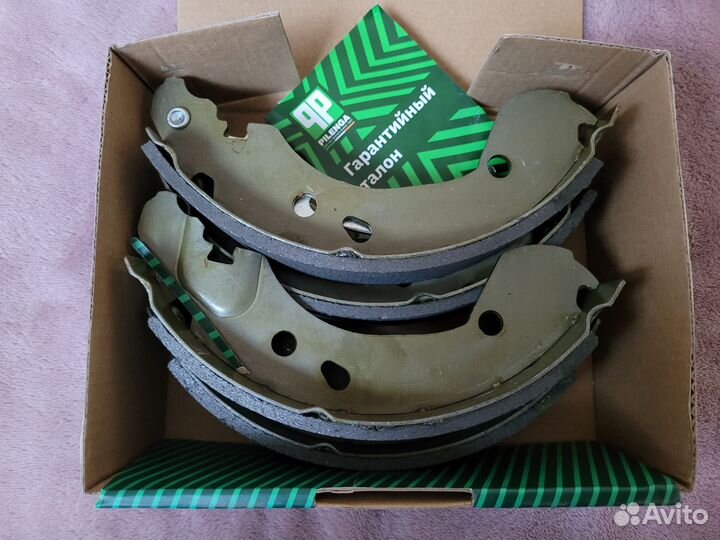 Колодки тормозные барабанные Vesta