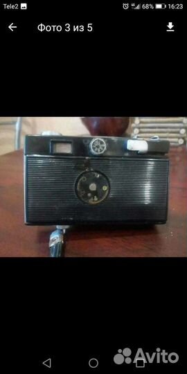 Плёночный фотоаппарат Вилия Смена