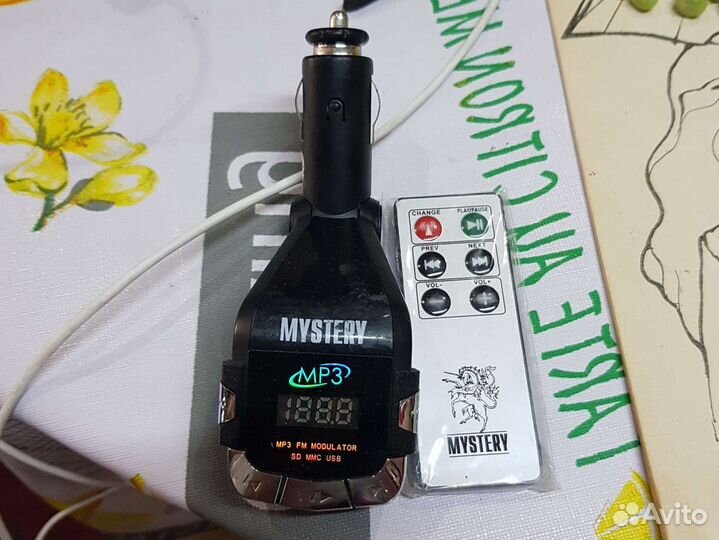 Модулятор FM, mp3, usb