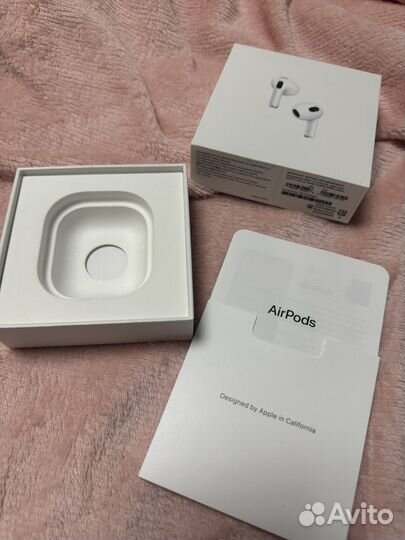 Коробка от наушников airpods 3